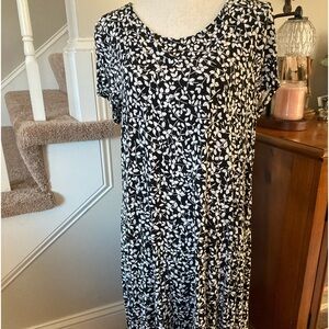 Chaus New York Black and White XXL Dress